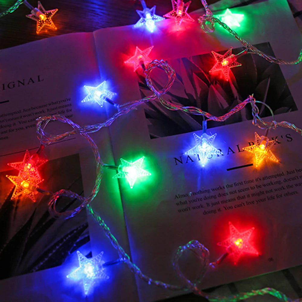 LED Star Curtain Lights