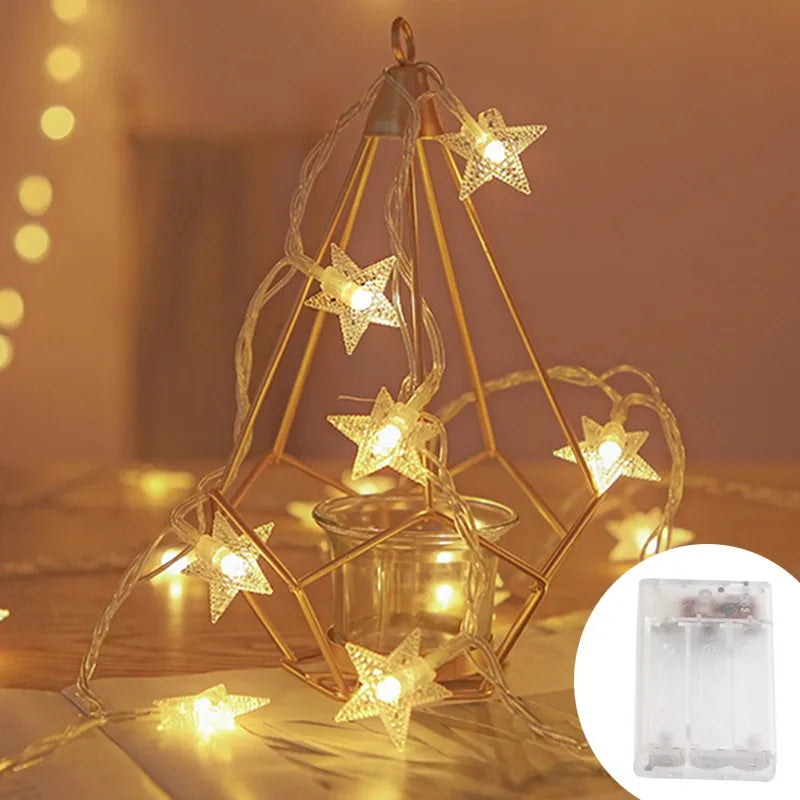 LED Star Curtain Lights